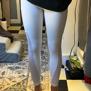 Aerie white athletic leggings